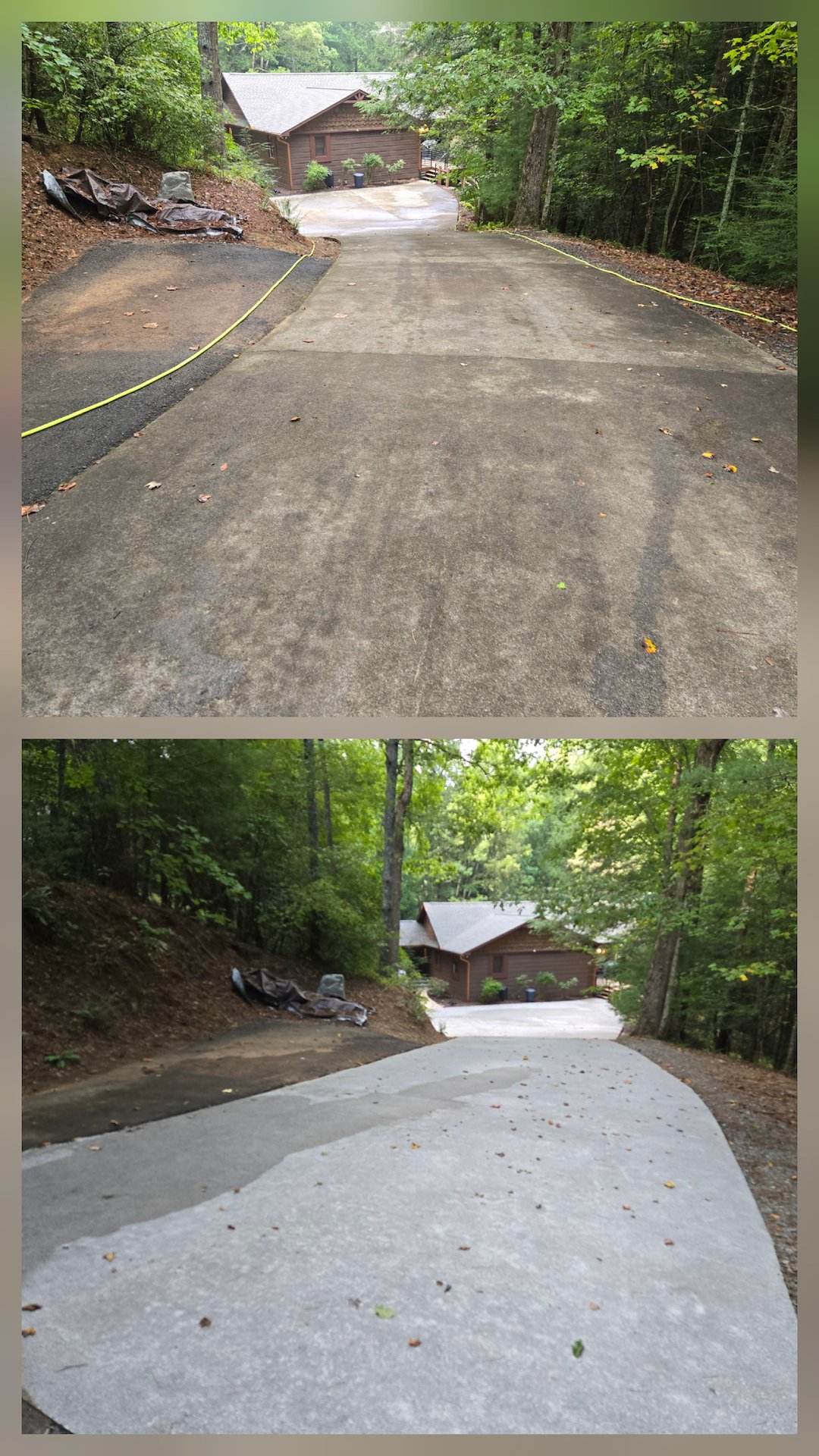 DAHLONEGA, GA, MOUNTAIN RETREAT RESTORED BY KEATON'S PRESSURE WASHING, LLC