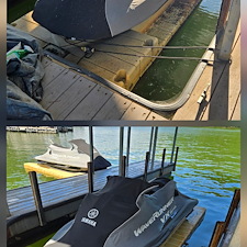 OUR-BOAT-DOCK-CLEANING-SERVICE-IN-CUMMING-GA-LEFT-THIS-DOCK-SPARKLING-CLEAN-FOR-THE-JULY-4TH-HOLIDAY 3